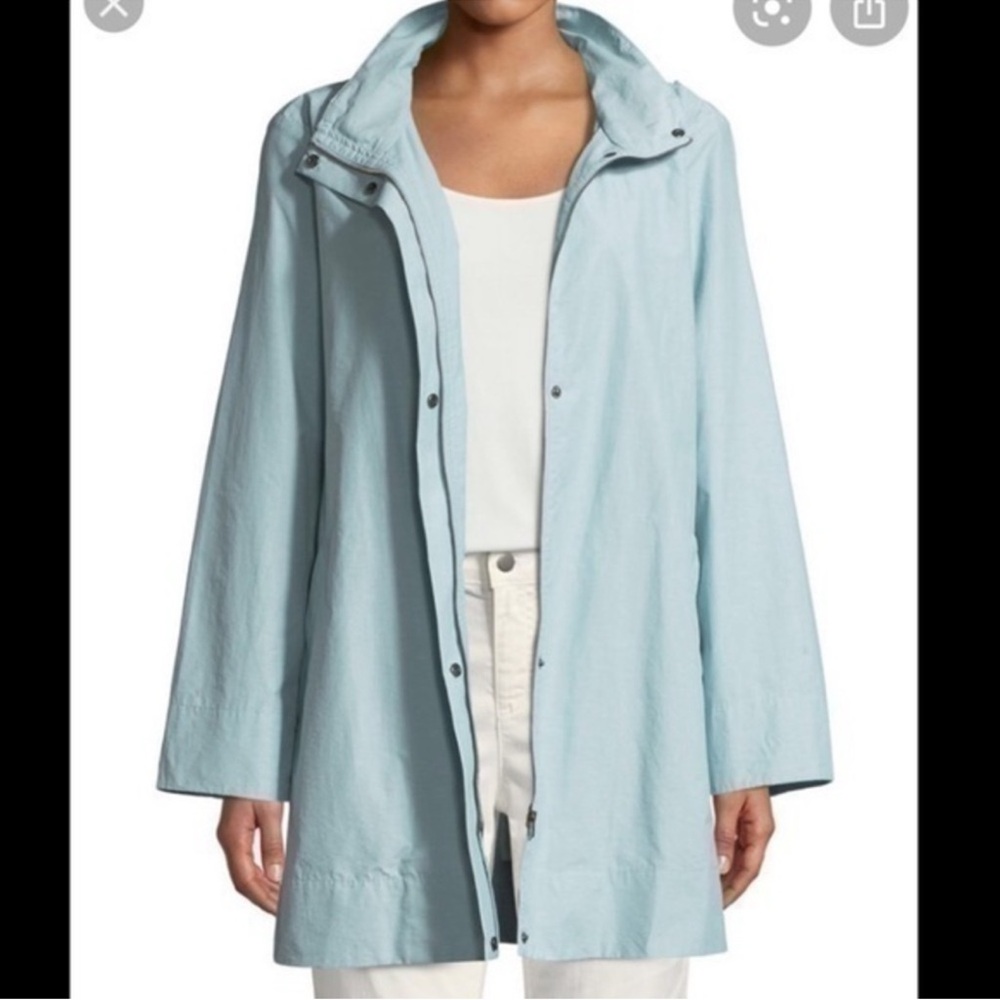 Eileen Fisher Light Blue Jacket 🎁